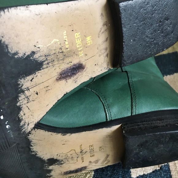 Vintage Marc Alpert Size 9 Green Riding Boots - Picture 6 of 7